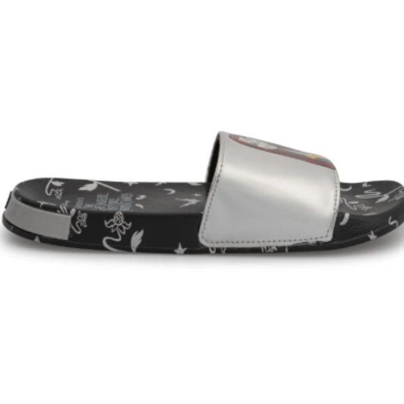 Nightmare Before Christmas Women's Size 8 NEW w/ Tags NWT Metallic Slide Sandal - Picture 4 of 10